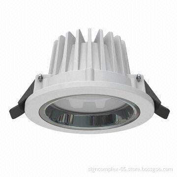 LED Downlight with 722lm Luminous Flux and 100 to 240V AC, 50/60Hz Voltage